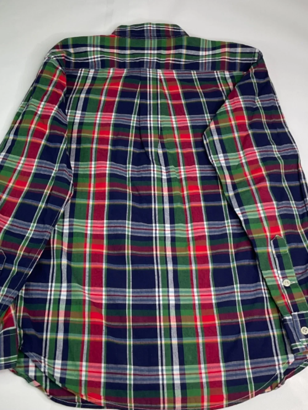 Polo Ralph Lauren Boy’s large (L) classic plaid multi-color (123)